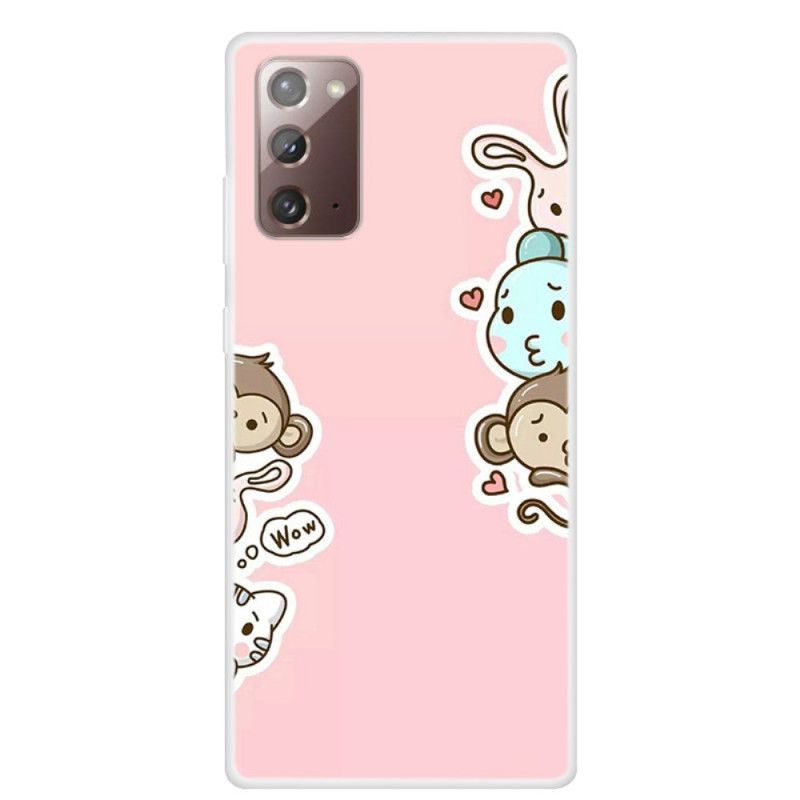Coque Samsung Galaxy Note 20 Animaux Wow