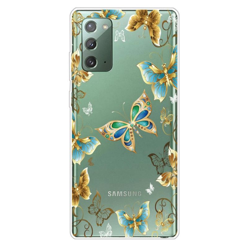 Coque Samsung Galaxy Note 20 Butterflies