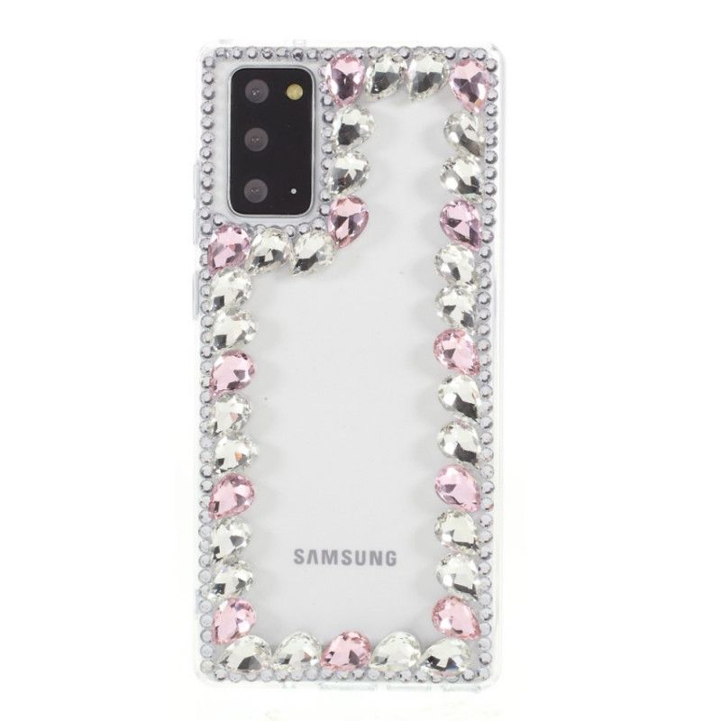 Coque Samsung Galaxy Note 20 Contour Strass