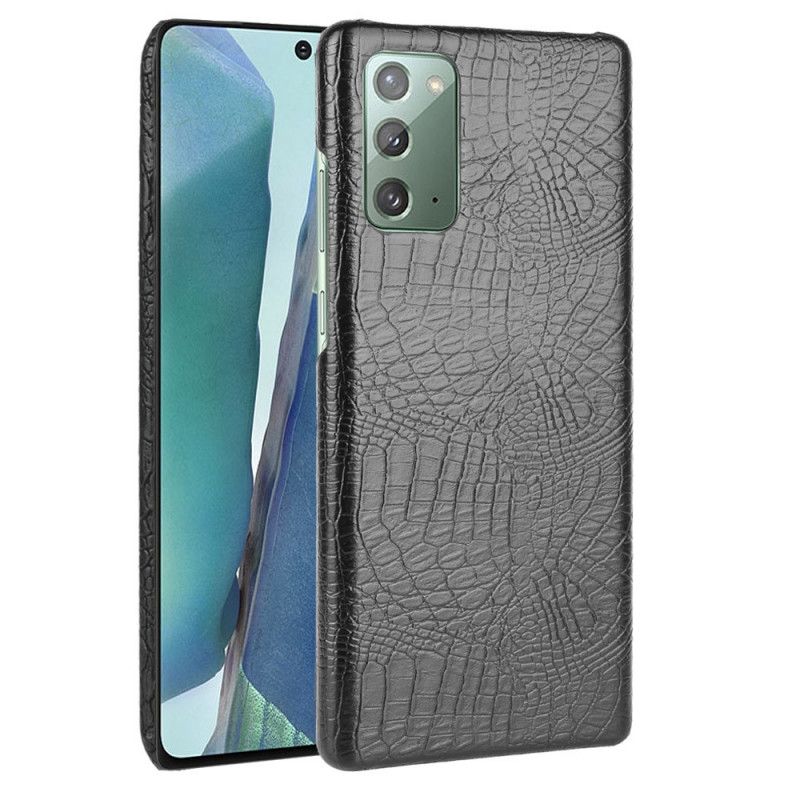 Coque Samsung Galaxy Note 20 Effet Peau De Crocodile