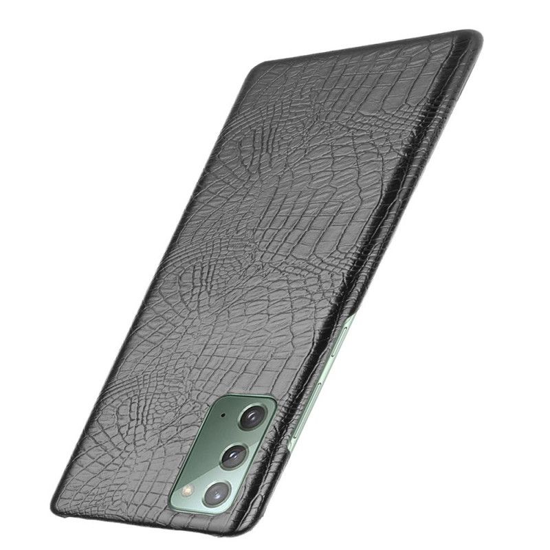 Coque Samsung Galaxy Note 20 Effet Peau De Crocodile