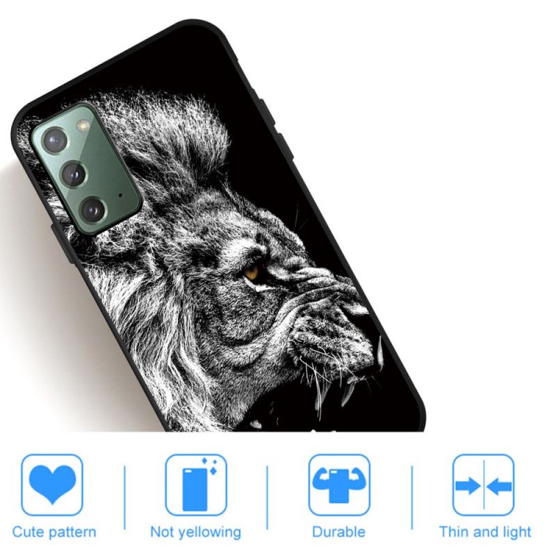 Coque Samsung Galaxy Note 20 Lion Féroce