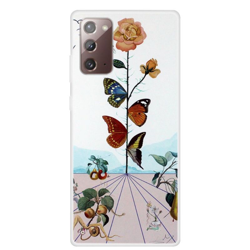 Coque Samsung Galaxy Note 20 Papillons De La Nature