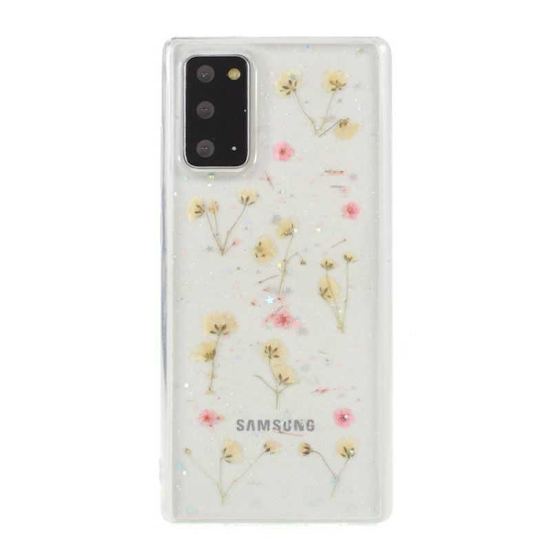 Coque Samsung Galaxy Note 20 Petites Fleurs