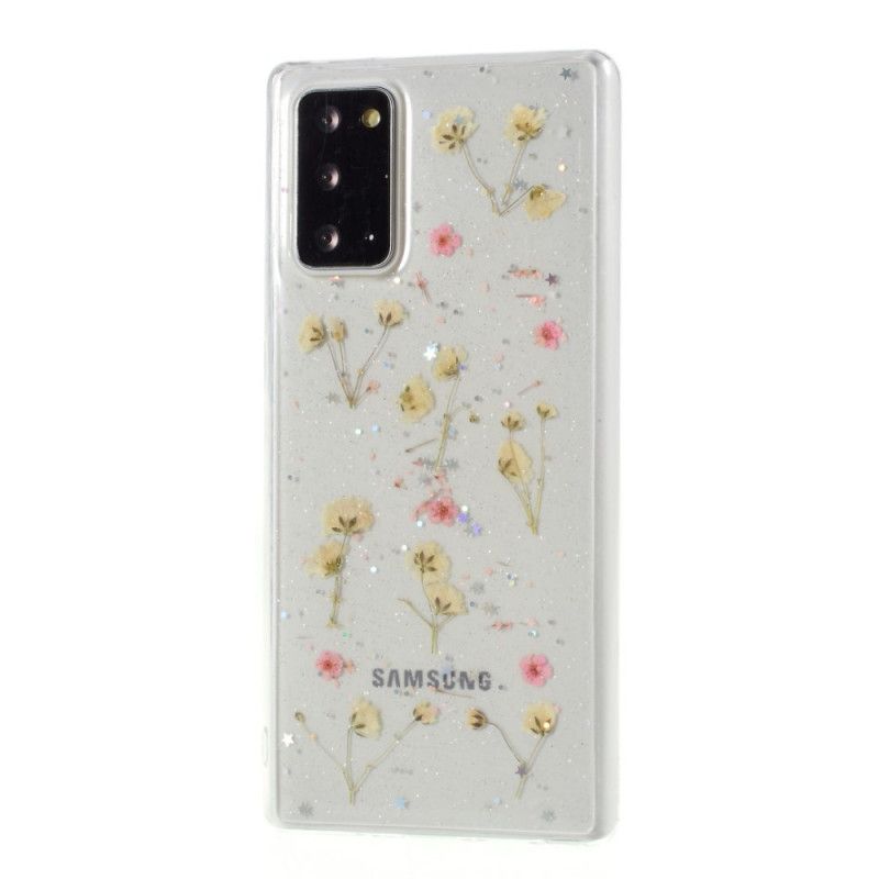 Coque Samsung Galaxy Note 20 Petites Fleurs