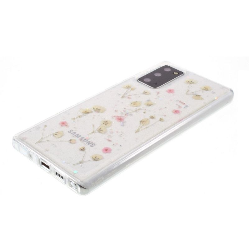 Coque Samsung Galaxy Note 20 Petites Fleurs