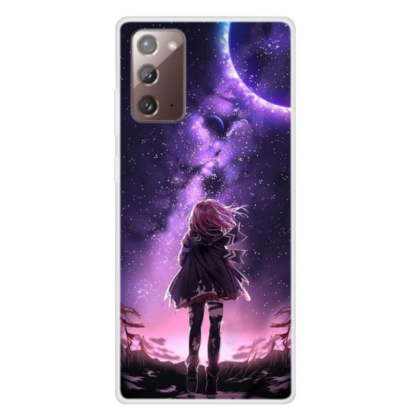 Coque Samsung Galaxy Note 20 Pleine Lune Magique