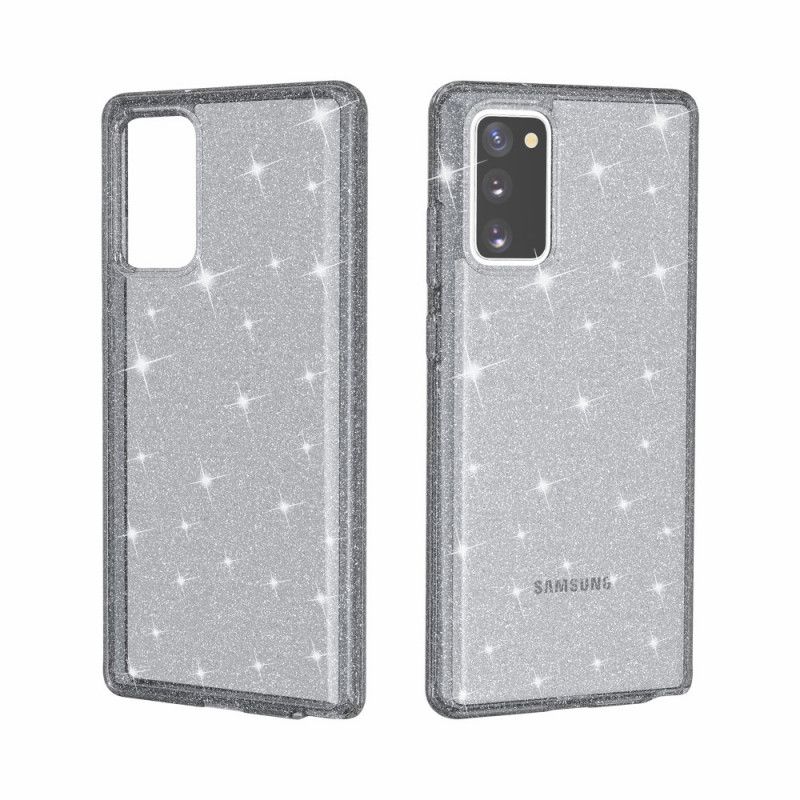 Coque Samsung Galaxy Note 20 Poudre De Paillettes