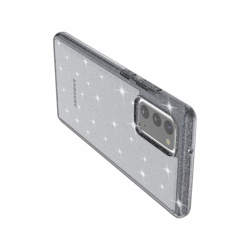 Coque Samsung Galaxy Note 20 Poudre De Paillettes