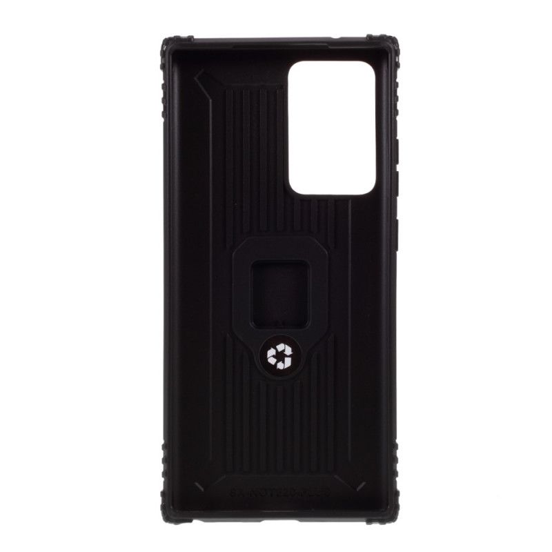 Coque Samsung Galaxy Note 20 Ring Et Fibre Carbone