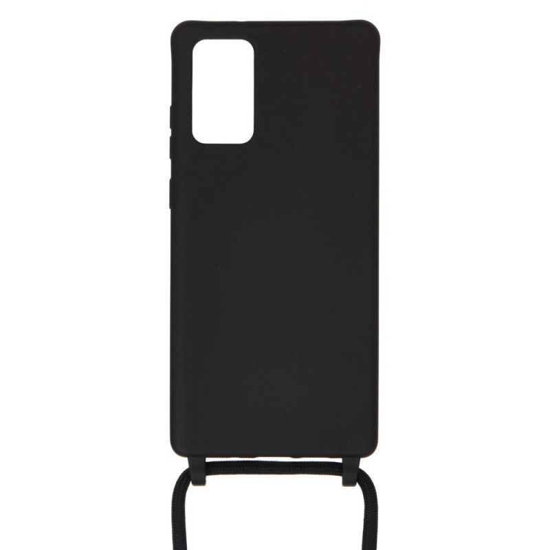 Coque Samsung Galaxy Note 20 Silicone Et Cordon