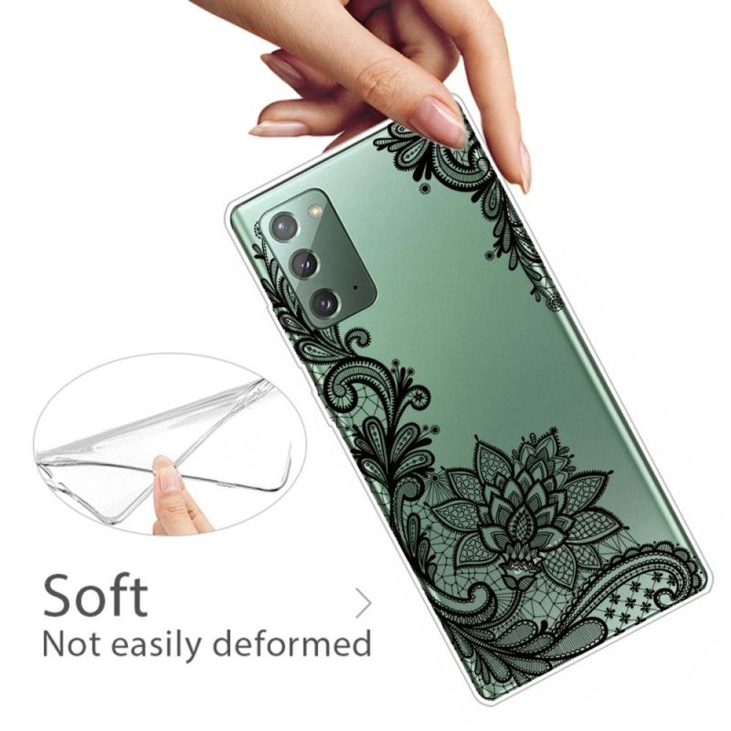 Coque Samsung Galaxy Note 20 Sublime Dentelle