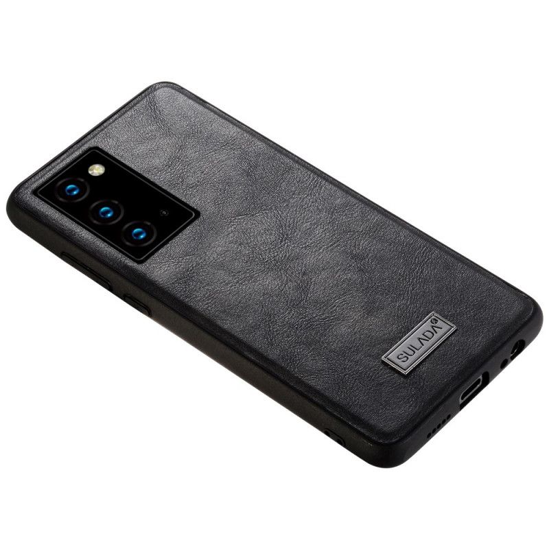 Coque Samsung Galaxy Note 20 Sulada Effet Cuir