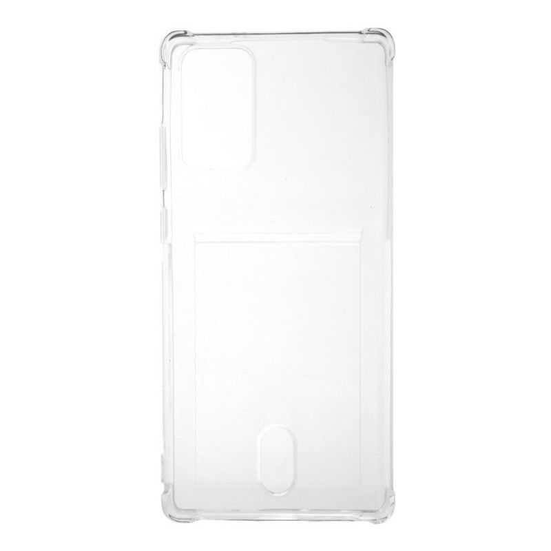 Coque Samsung Galaxy Note 20 Transparente Coins Renforcés