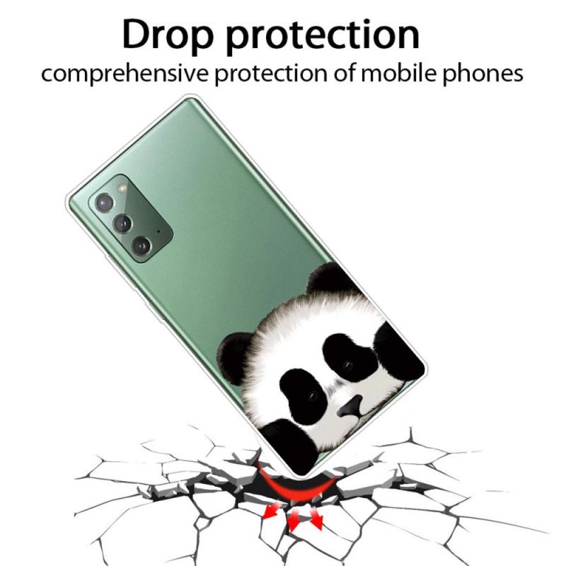 Coque Samsung Galaxy Note 20 Transparente Panda