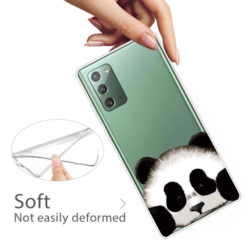 Coque Samsung Galaxy Note 20 Transparente Panda