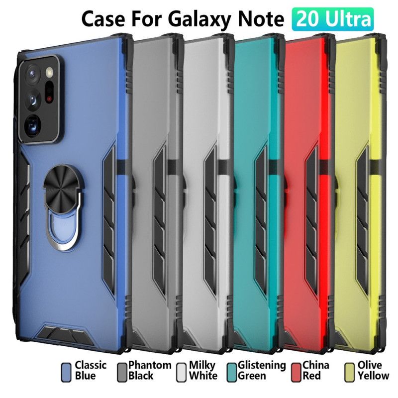 Coque Samsung Galaxy Note 20 Ultra Doux Anneau-support