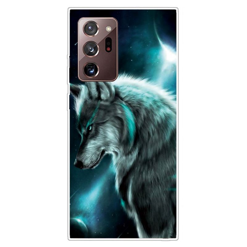 Coque Samsung Galaxy Note 20 Ultra Loup Royal