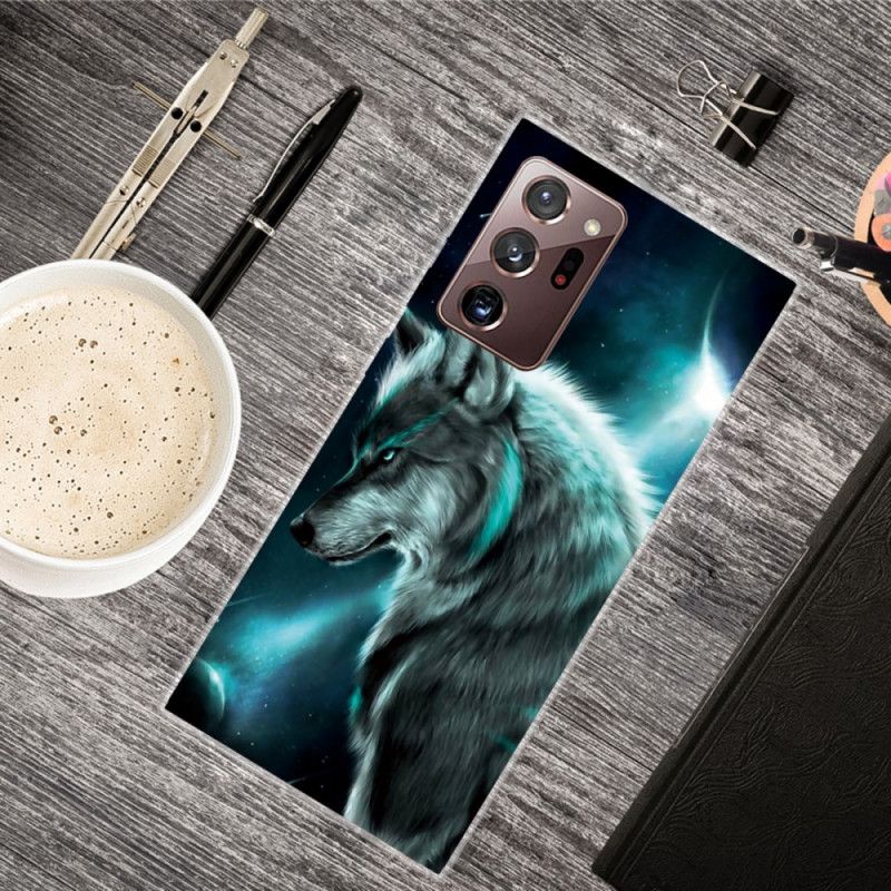 Coque Samsung Galaxy Note 20 Ultra Loup Royal