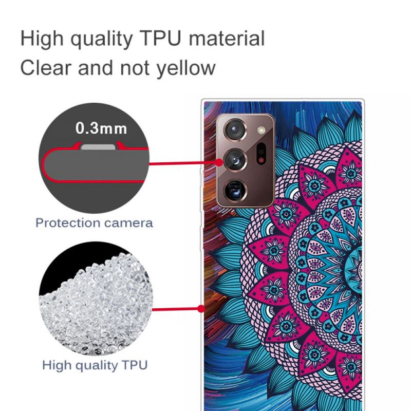 Coque Samsung Galaxy Note 20 Ultra Mandala Coloré