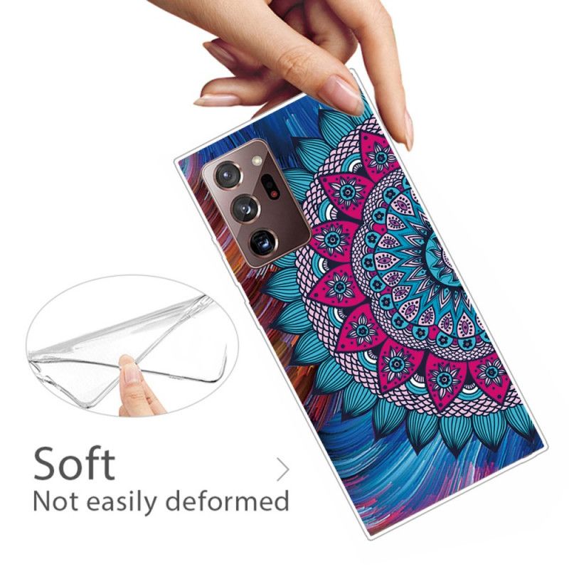 Coque Samsung Galaxy Note 20 Ultra Mandala Coloré