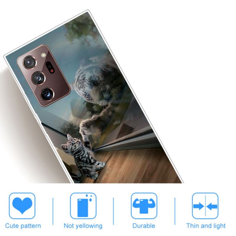 Coque Samsung Galaxy Note 20 Ultra Rêve De Chat