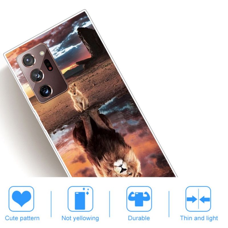 Coque Samsung Galaxy Note 20 Ultra Rêve De Lionceau