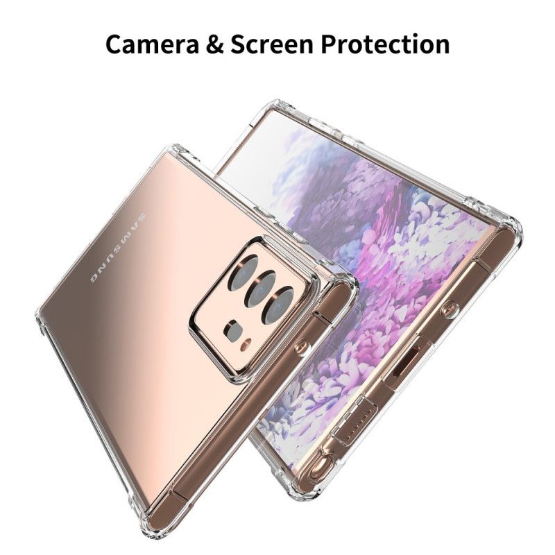 Coque Samsung Galaxy Note 20 Ultra Transparente Leeu Coussins