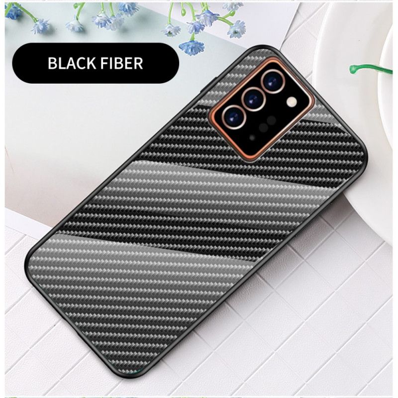 Coque Samsung Galaxy Note 20 Ultra Verre Trempé Fibre Carbone