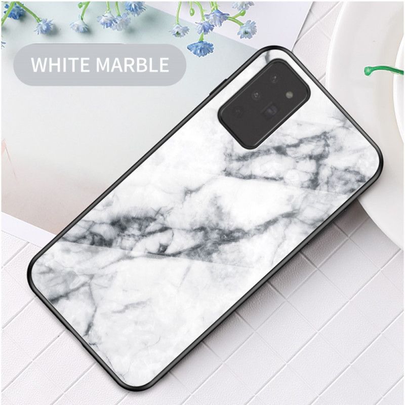 Coque Samsung Galaxy Note 20 Verre Trempé Marble Colors