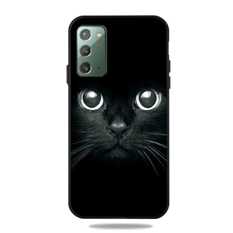 Coque Samsung Galaxy Note 20 Yeux De Chat