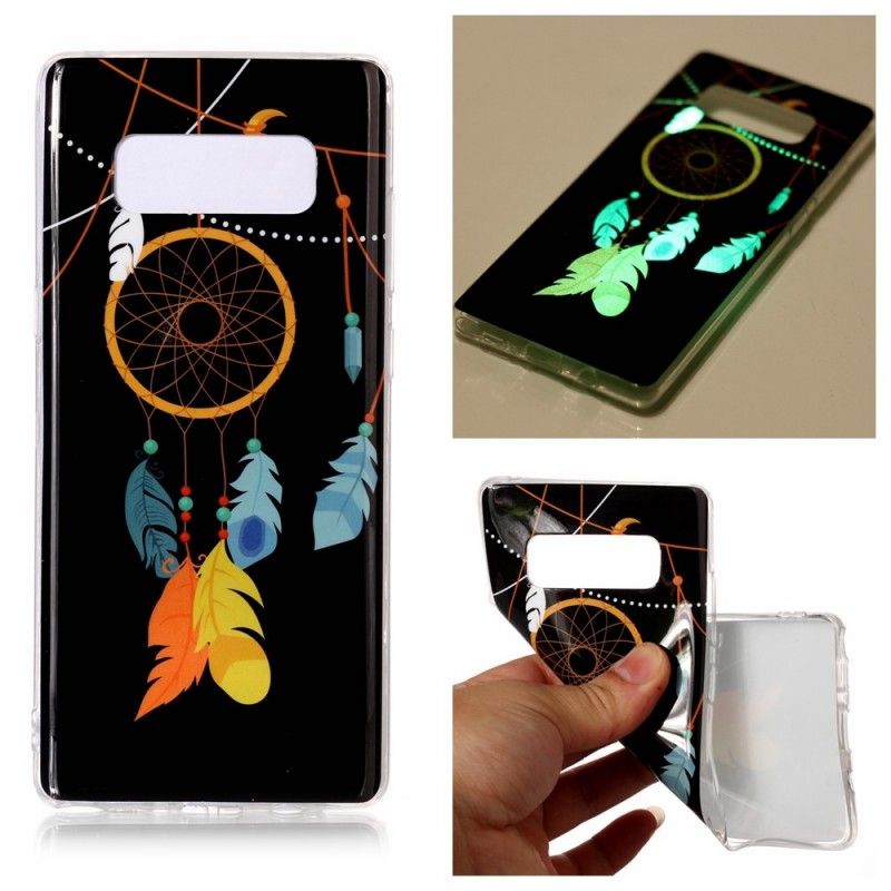 Coque Samsung Galaxy Note 8 Attrape Rêves Unique Fluorescente