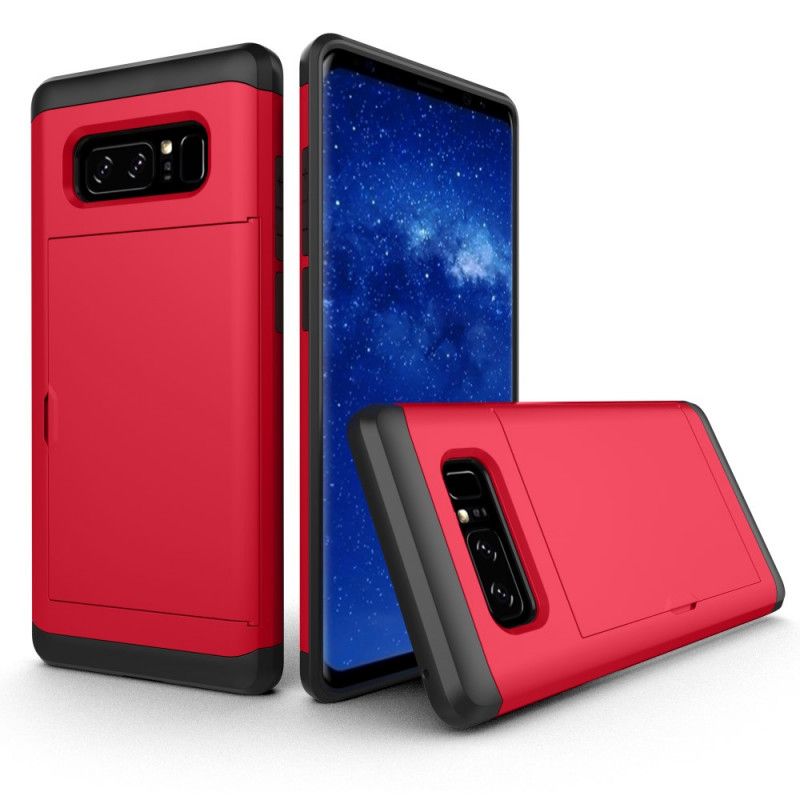 Coque Samsung Galaxy Note 8 Rigide Flashy Porte-carte