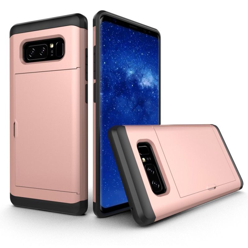 Coque Samsung Galaxy Note 8 Rigide Flashy Porte-carte