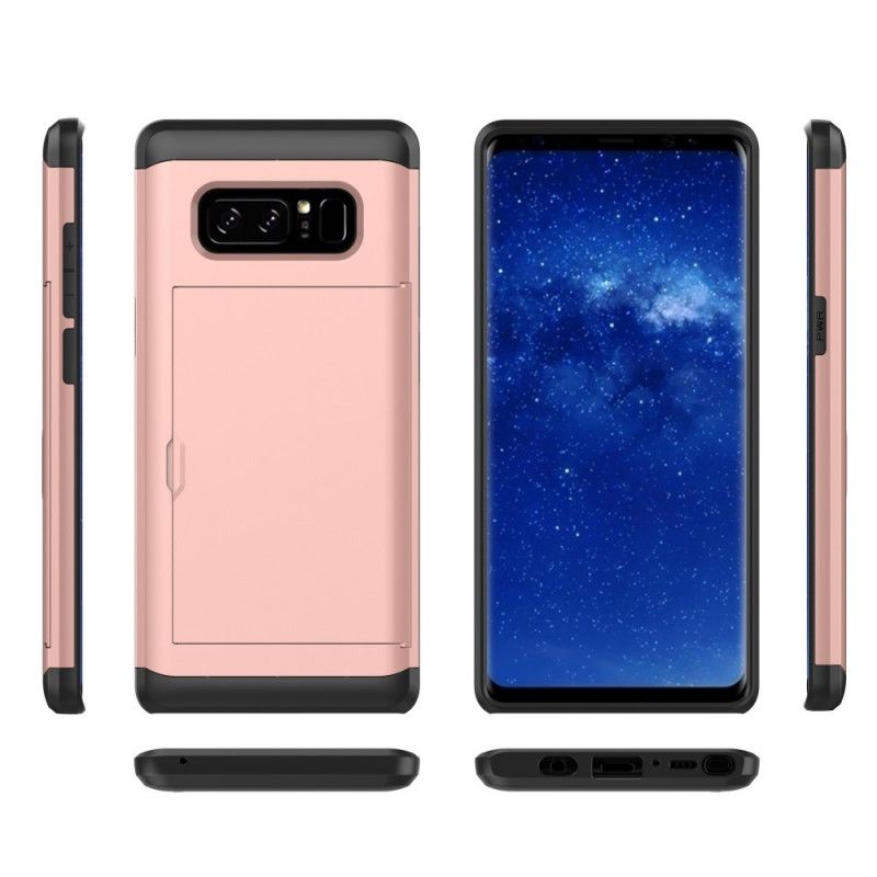 Coque Samsung Galaxy Note 8 Rigide Flashy Porte-carte