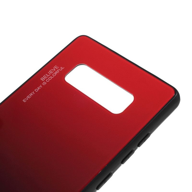 Coque Samsung Galaxy Note 8 Verre Trempé Be Yourself