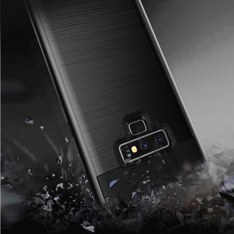 Coque Samsung Galaxy Note 9 Hybride Brossée