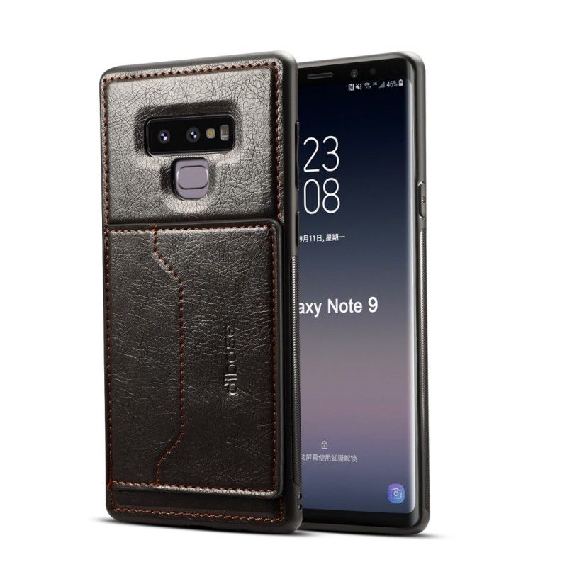 Coque Samsung Galaxy Note 9 Porte-carte Support Ultra