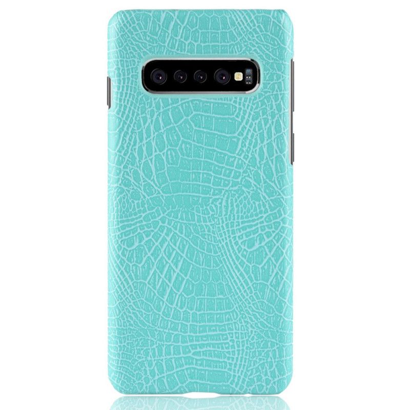 Coque Samsung Galaxy S10 5g Effet Peau De Crocodile