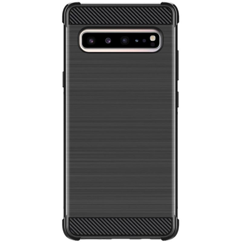 Coque Samsung Galaxy S10 5g Fibre Carbone Brossée Imak