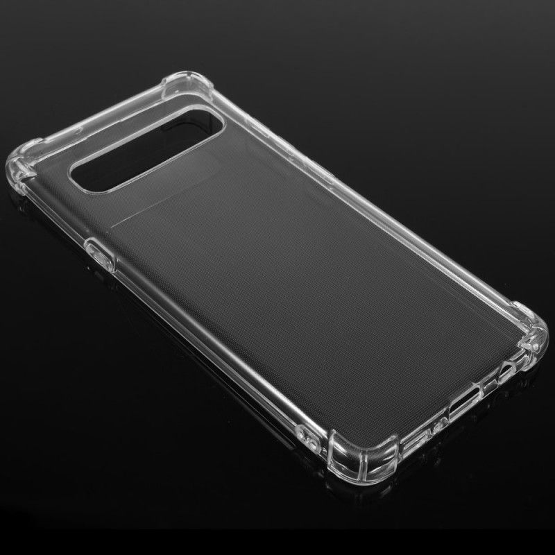 Coque Samsung Galaxy S10 5g Transparente Coins Renforcés