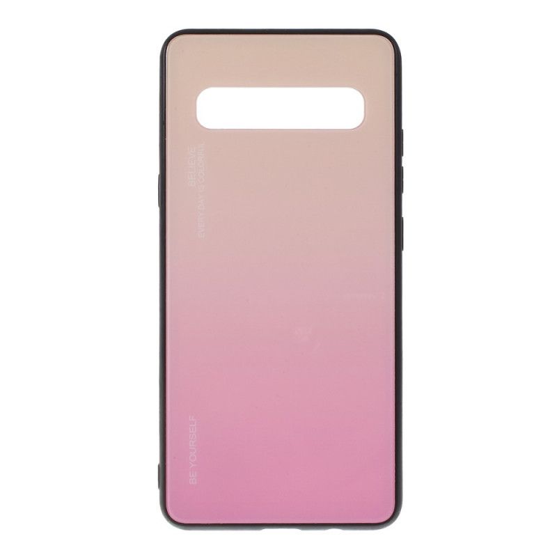 Coque Samsung Galaxy S10 5g Verre Trempé Be Yourself