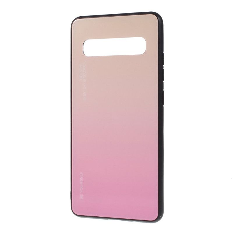 Coque Samsung Galaxy S10 5g Verre Trempé Be Yourself