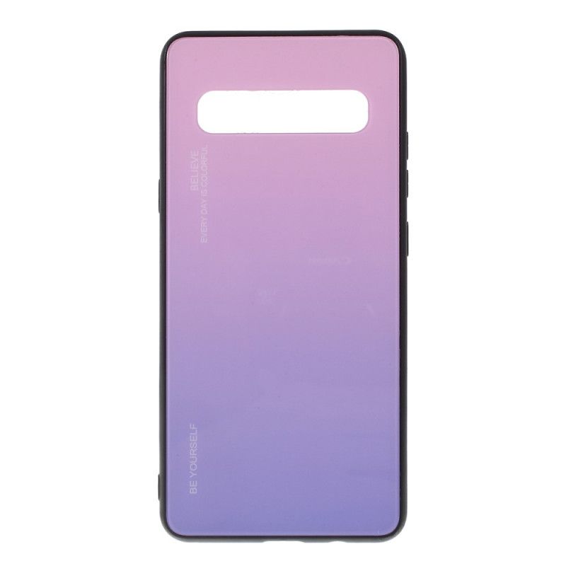 Coque Samsung Galaxy S10 5g Verre Trempé Be Yourself