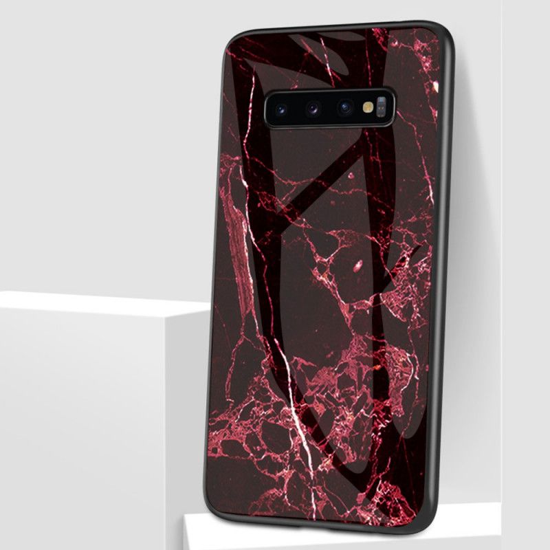 Coque Samsung Galaxy S10 5g Verre Trempé Marbre