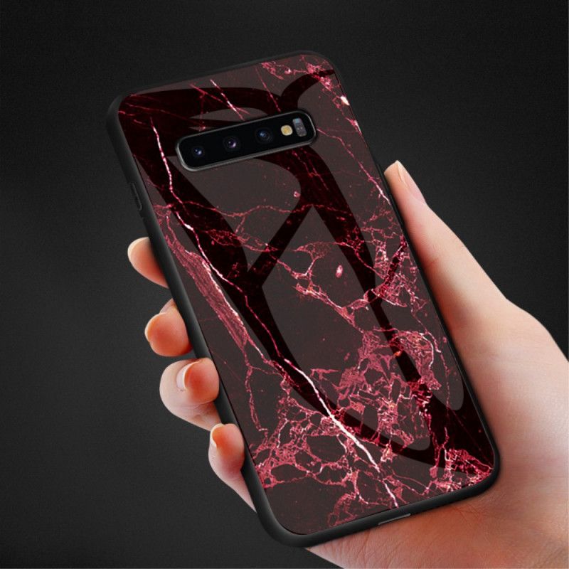 Coque Samsung Galaxy S10 5g Verre Trempé Marbre