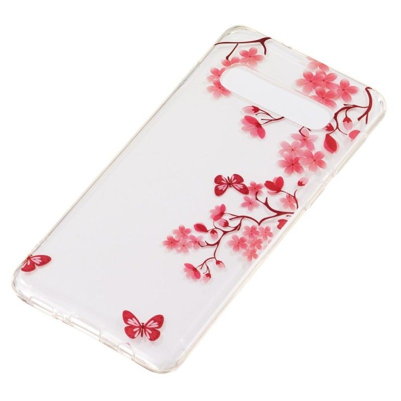 Coque Samsung Galaxy S10 Arbre Fleuri