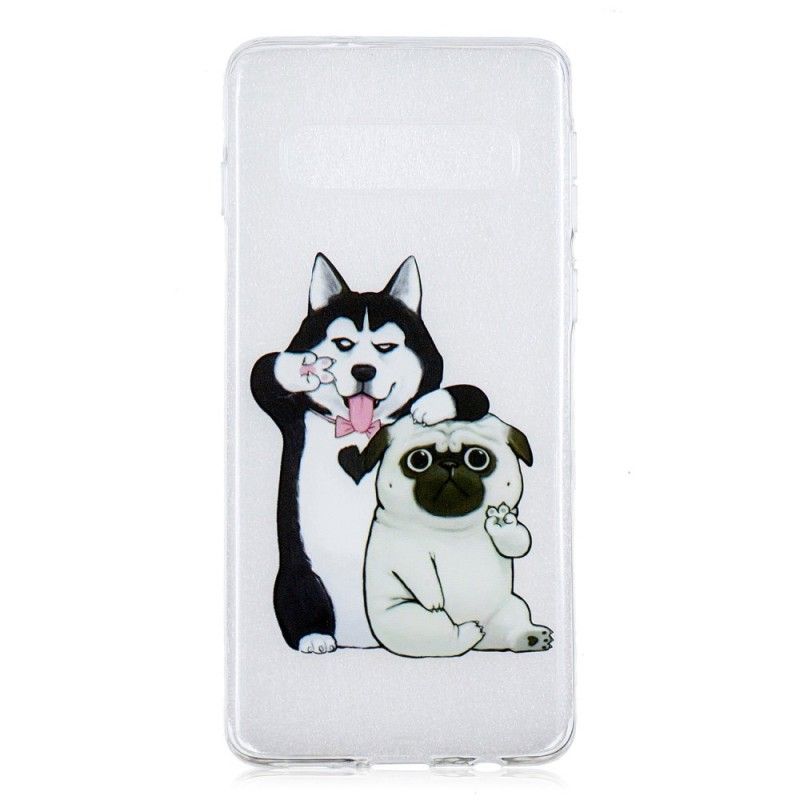 Coque Samsung Galaxy S10 Drole De Chiens