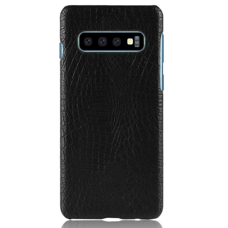 Coque Samsung Galaxy S10 Effet Peau De Crocodile