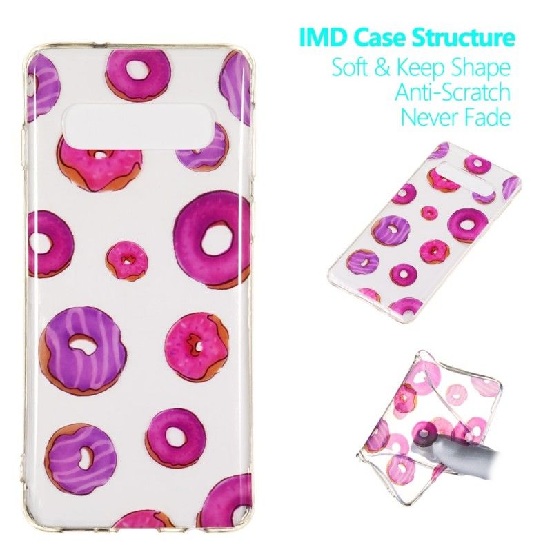 Coque Samsung Galaxy S10 Fan De Donuts